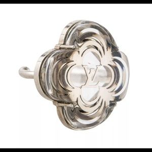 Authentic Louis Vuitton A La  Folie Flower Ring